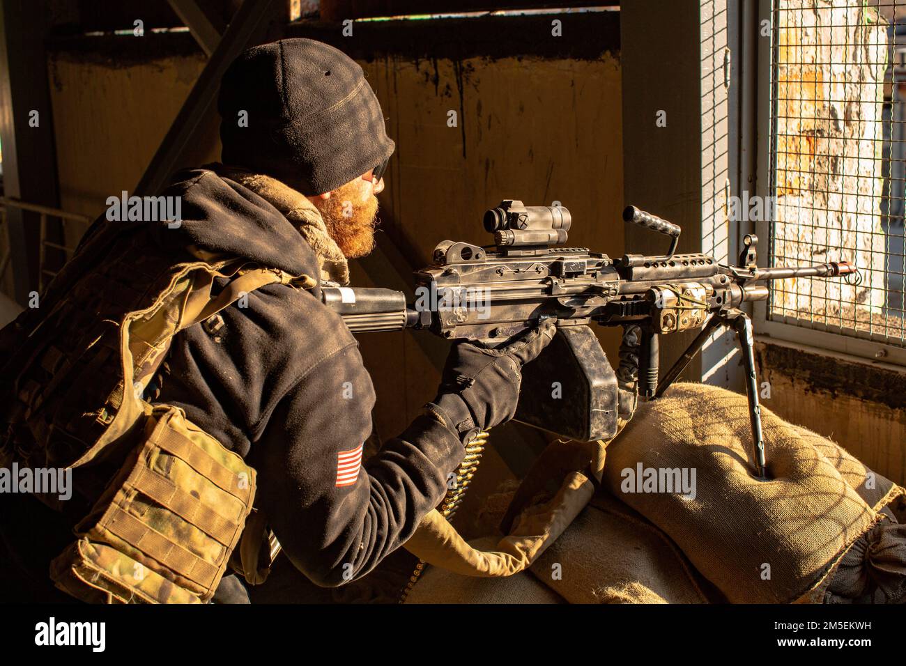 U.S. Army Spc. Tyler Dupler, an infantryman assigned to 1st Battalion ...