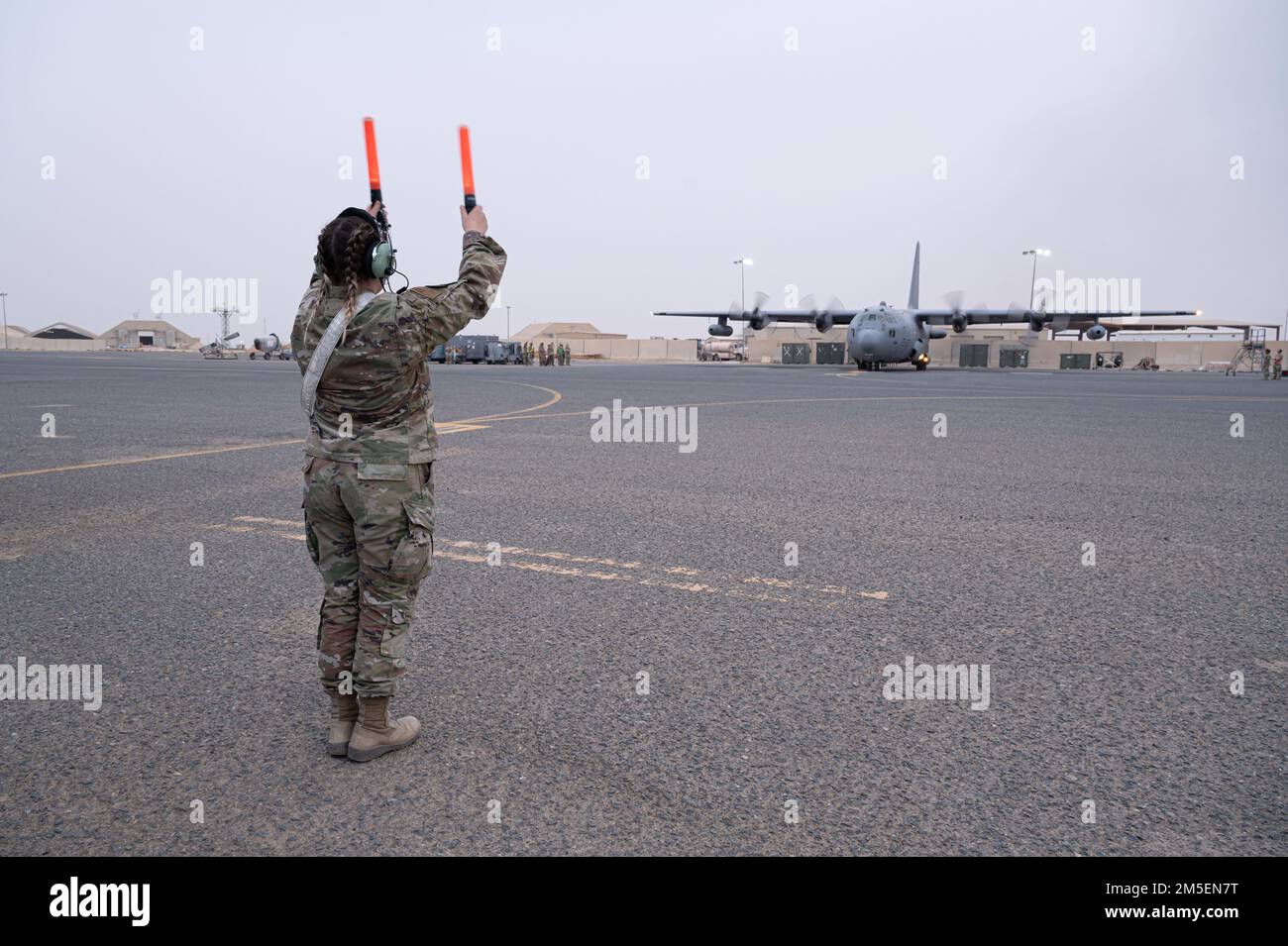 U.S. Air Force Senior Airman Alexandra Koch, electronic warfare systems ...