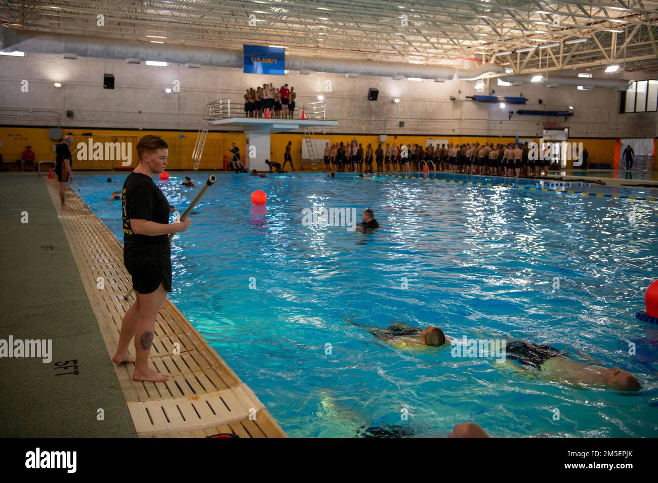 Navy boot shop camp swimming