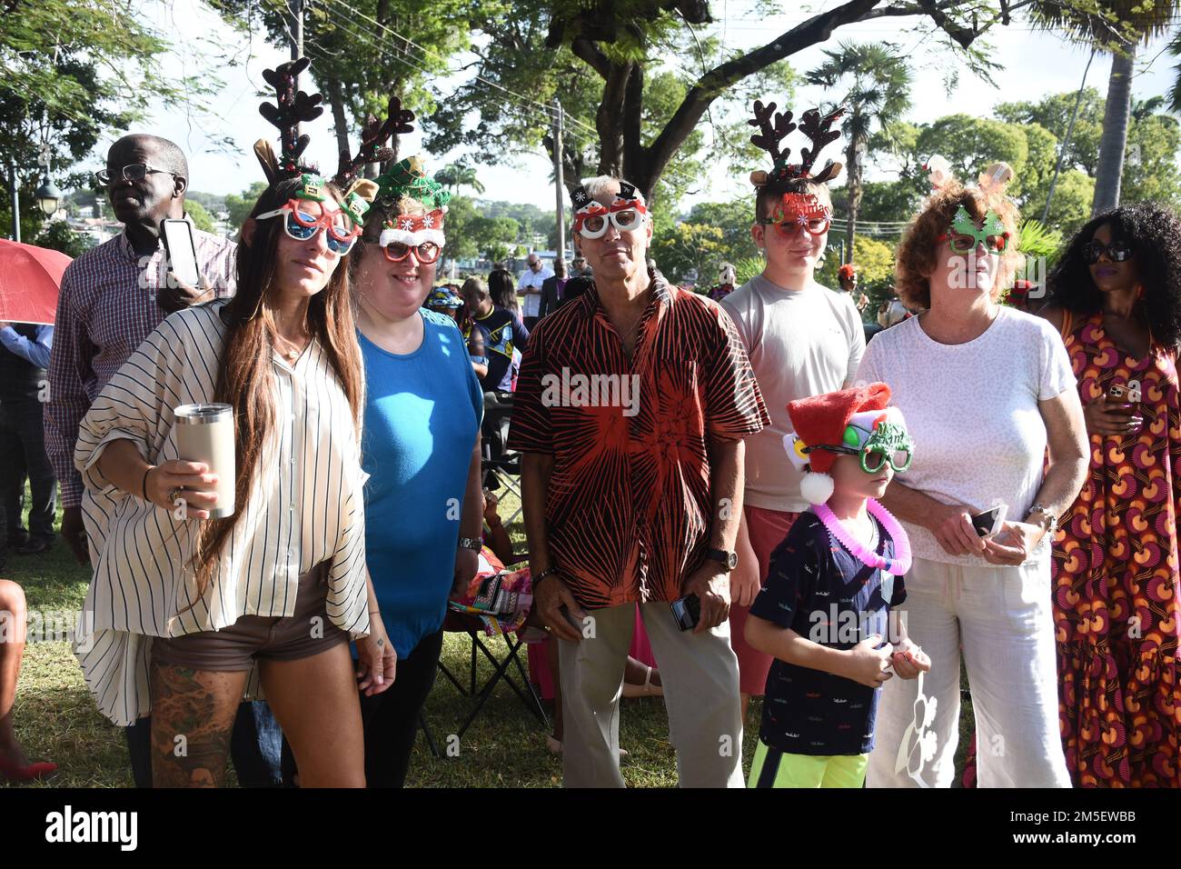 Barbados/Christmas in Queen's Park 2022 Stock Photo Alamy