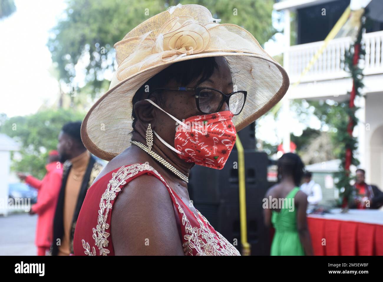 Barbados/Christmas in Queen's Park 2022 Stock Photo Alamy