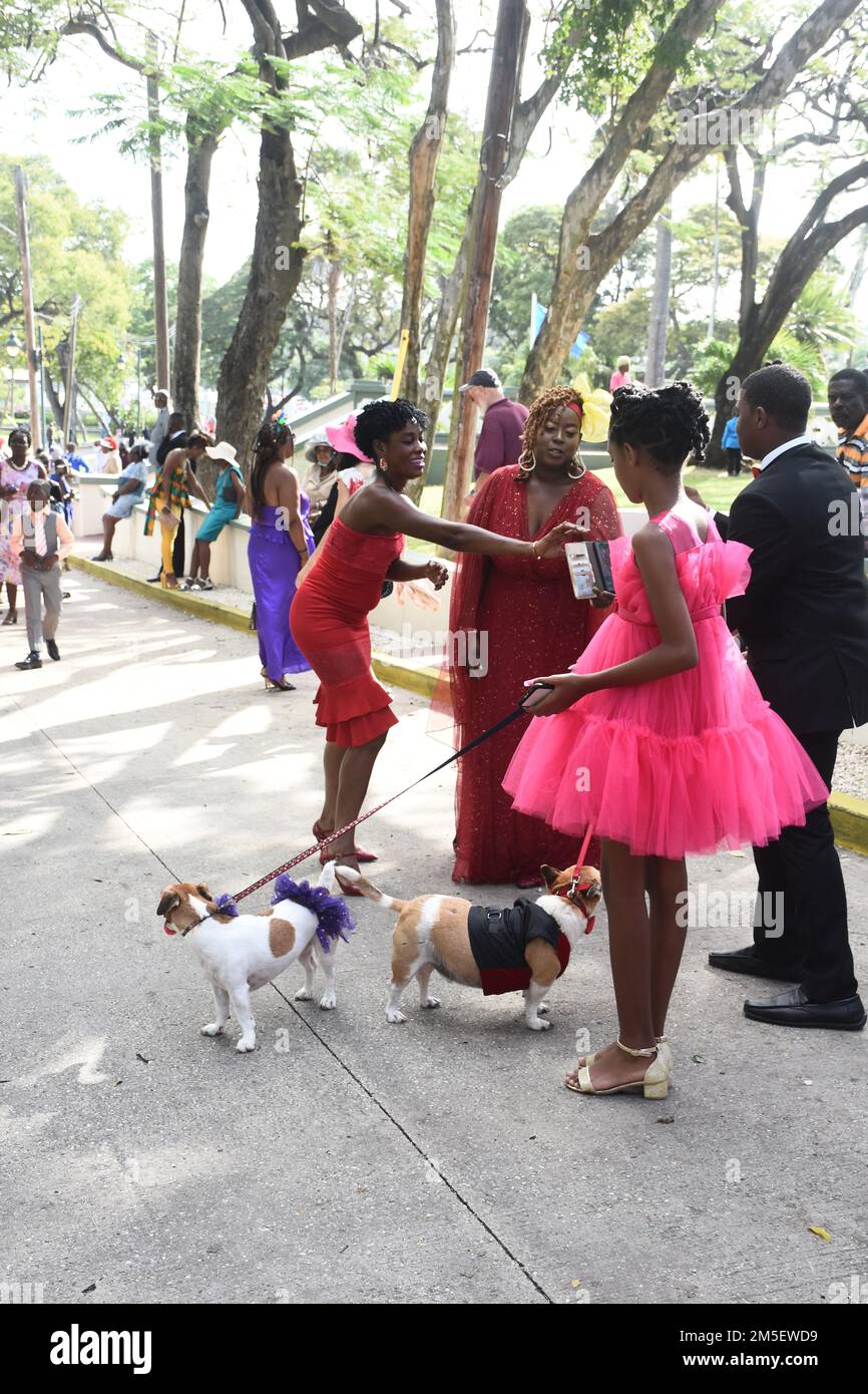 Barbados/Christmas in Queen's Park 2022 Stock Photo Alamy