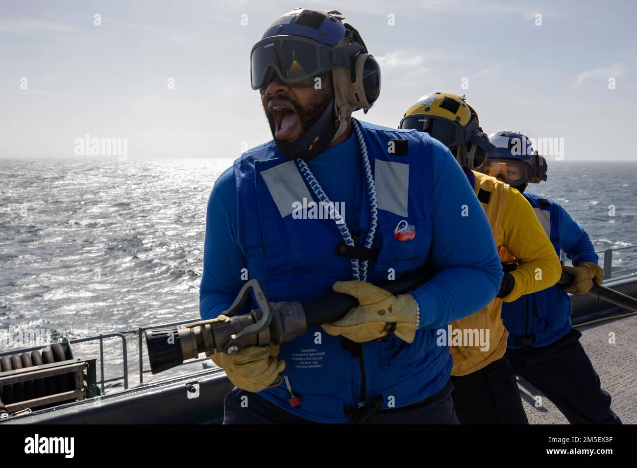 220309NTI6931045 ATLANTIC OCEAN (March 9, 2022) Aviation Boatswain