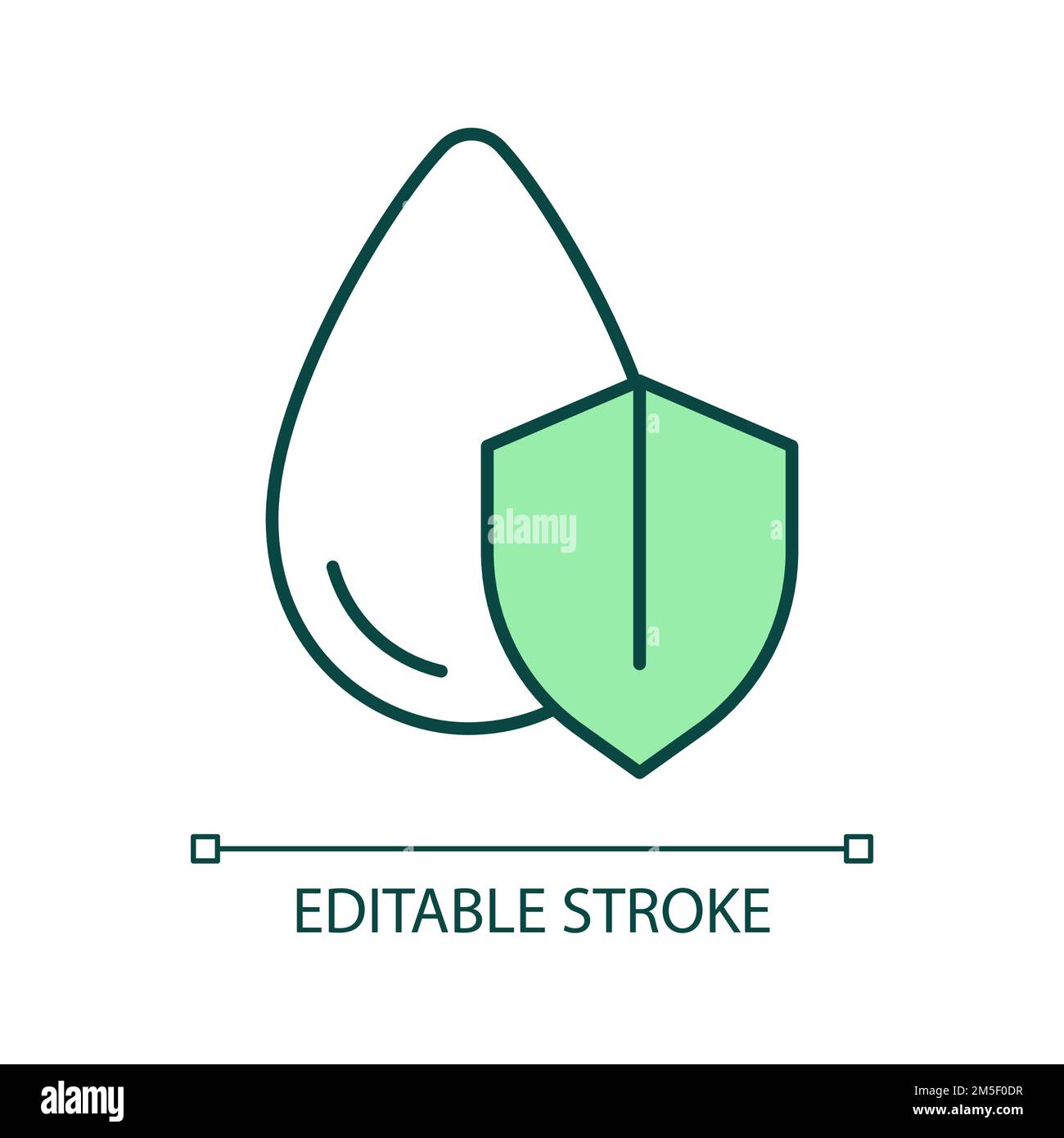 Water conservation RGB color icon Stock Vector Image & Art - Alamy