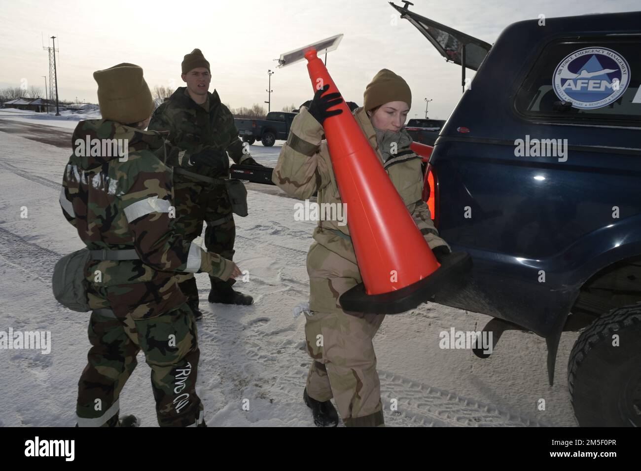 U.S. Air Force Senior Airman Elyssa Johnson, of the 114th Civil