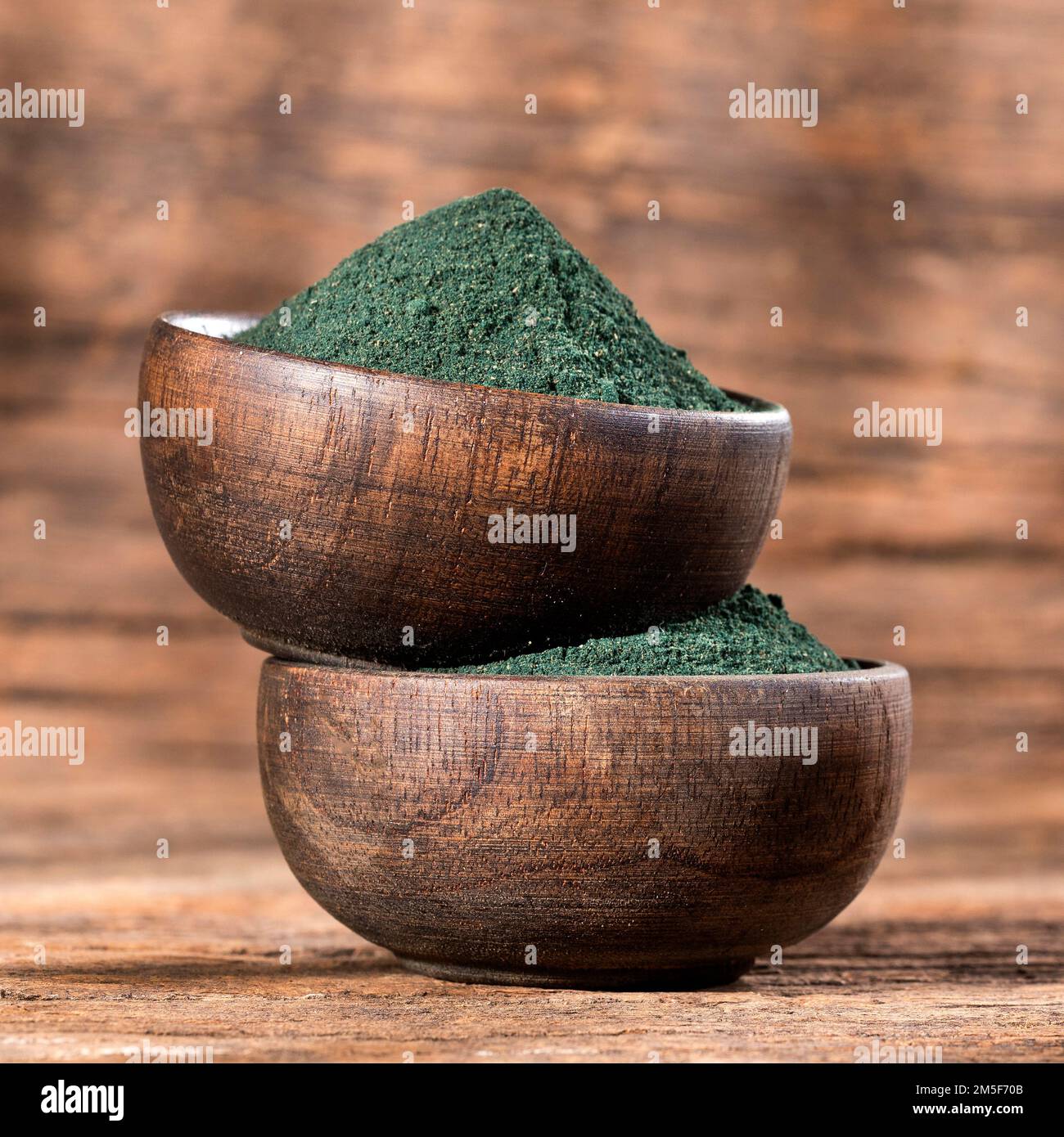 Spirulina blue green algae natural nutritional supplement hi-res stock ...