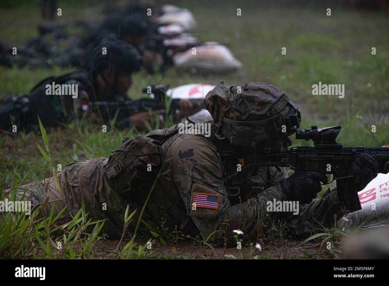 Soldiers From Charlie Troop 2 Squadron 14th Cavalry Regiment 2nd Infantry Brigade Combat Team 