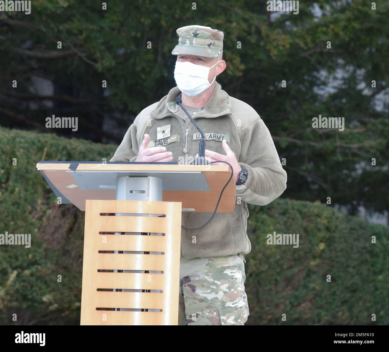 Brig. Gen. Jack Davis, Director of Walter Reed National Military ...