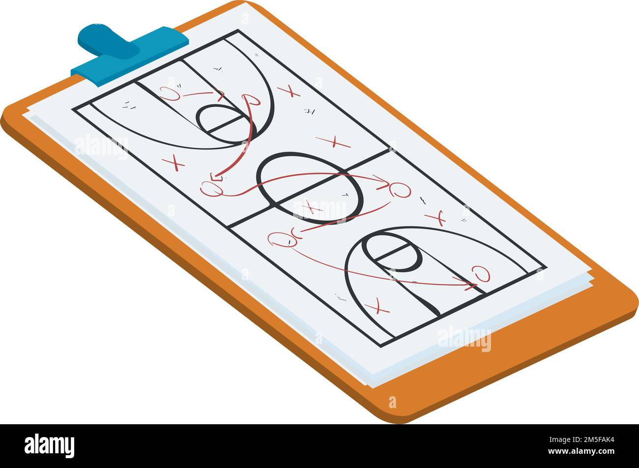 basketball clipboard design Stock Vector Image & Art - Alamy