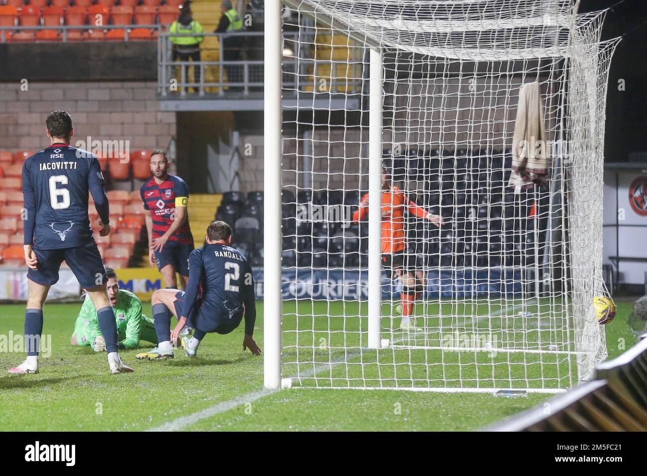 28th December 2022; Tannadice Park, Dundee, Scotland Scottish