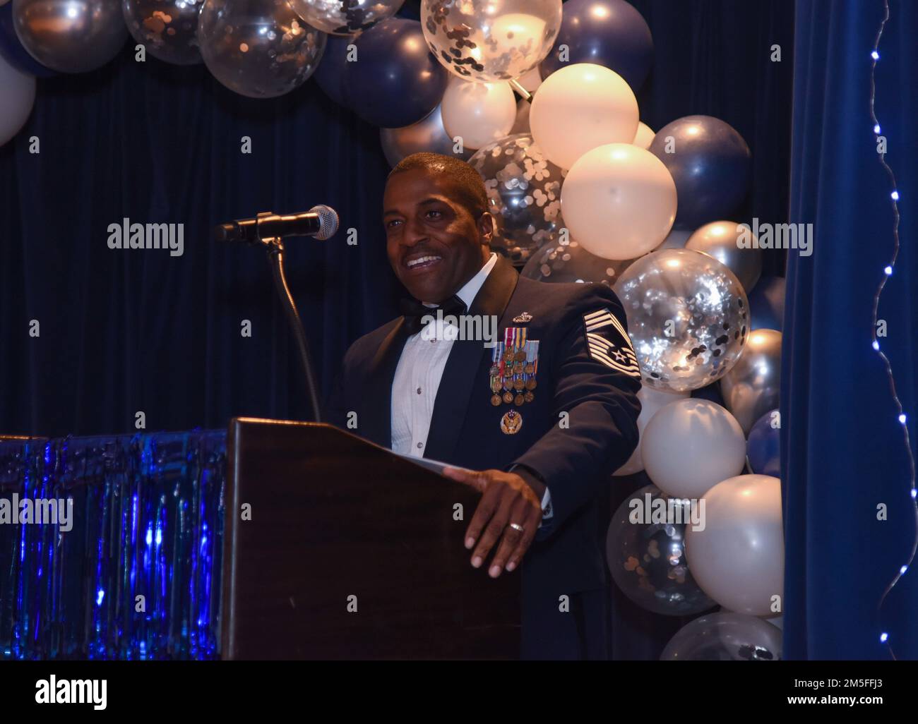 PETERSON SPACE FORCE BASE, Colo. U.S. Air Force Chief Master Sgt