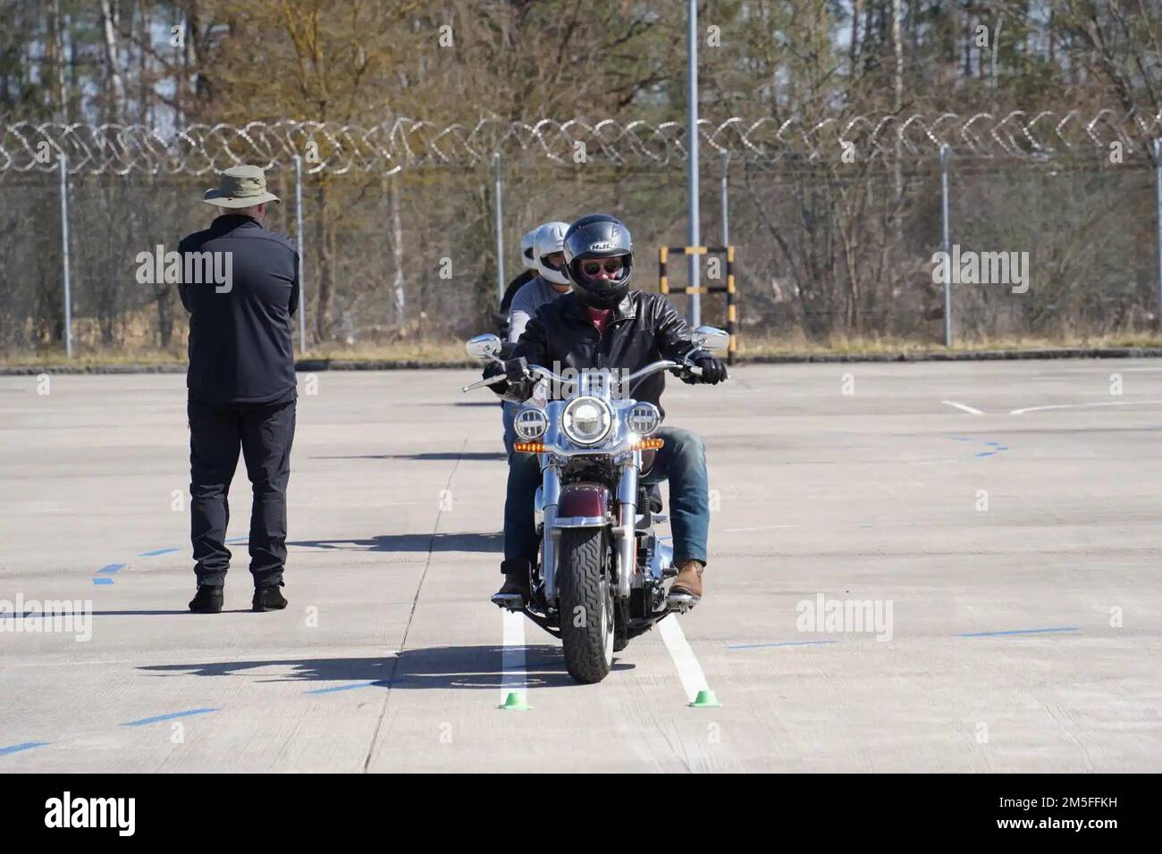 USAG Bavaria hosts a Motorcycle Safety Foundation’s Basic Rider Course