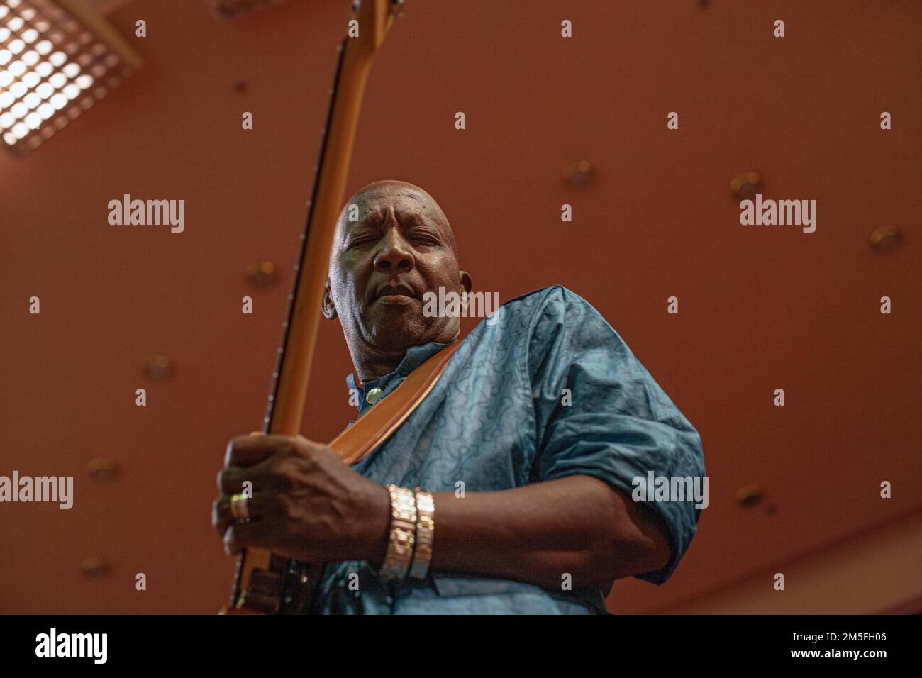 Sékou Bembeya Diabaté Guinean guitarist Stock Photo