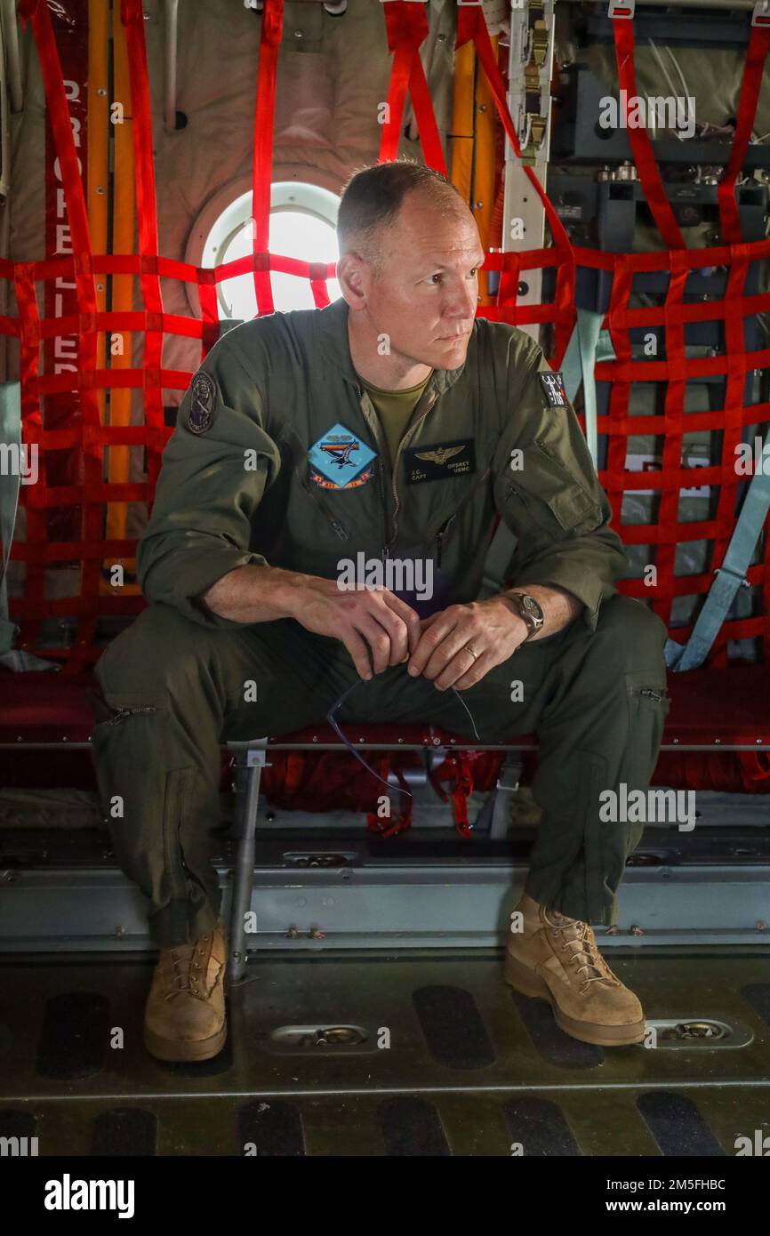 U.S. Marine Corps Capt. Joseph Orskey, a KC130J Super Hercules pilot