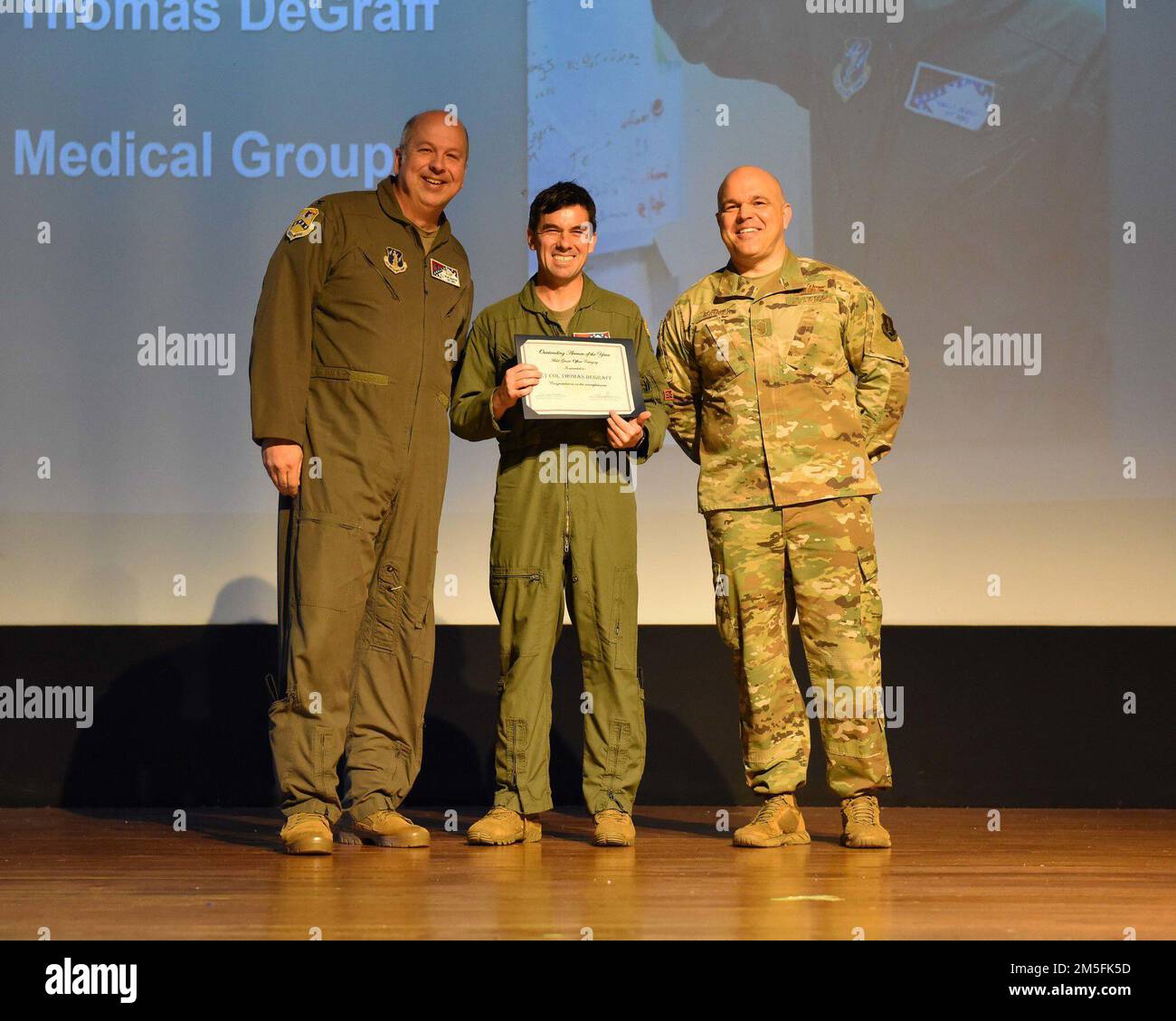 Lt. Col. Thomas R. DeGraff III has been selected as the Field Grade