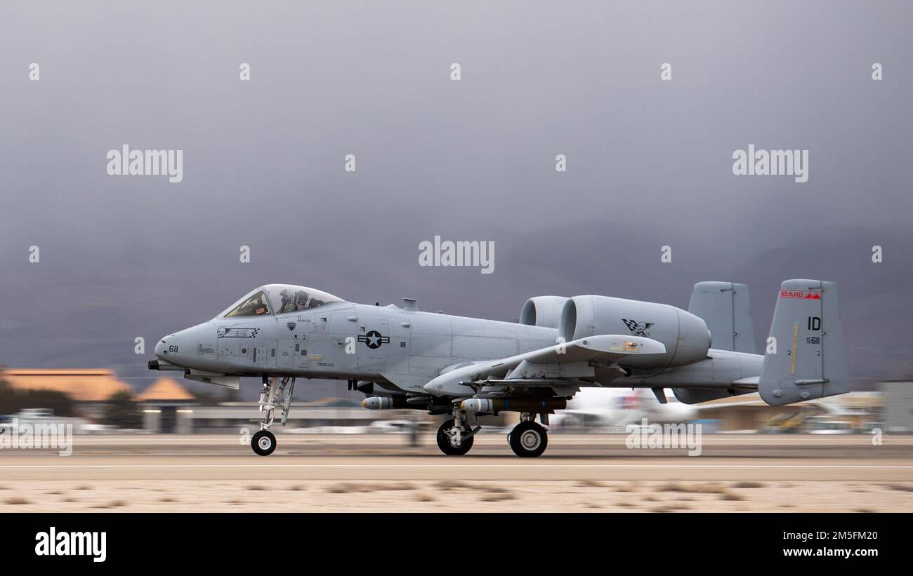 An A-10 Thunderbolt II, from the Idaho Air National Guard’s 124th ...