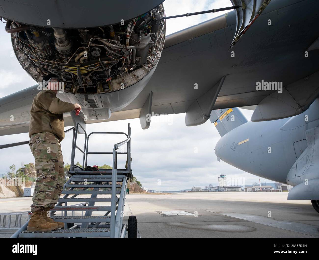 Senior Airman Tanner Flemlee, 721st Aircraft Maintenance Squadron aerospace propulsion