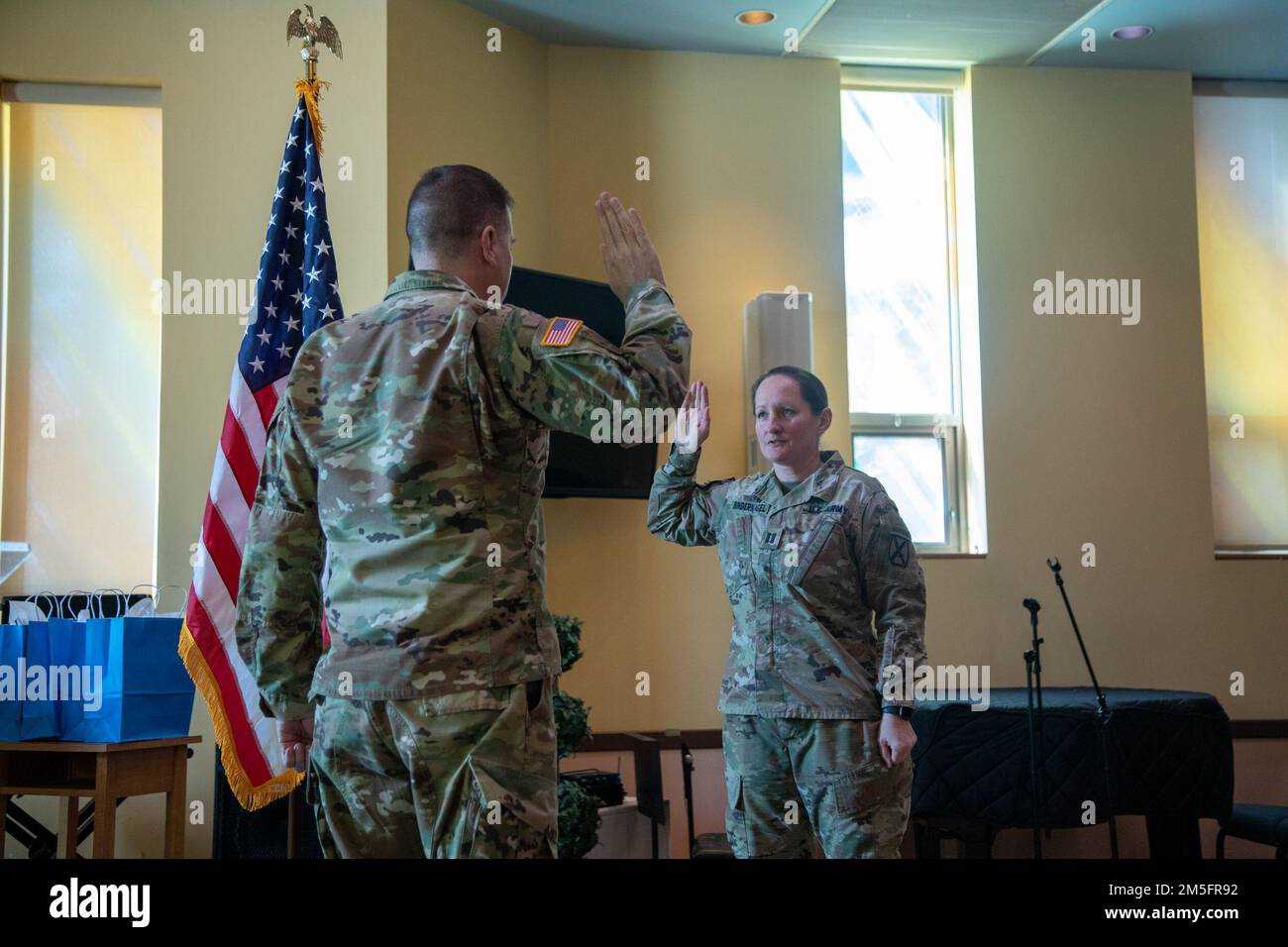 Chaplain (Maj.) Tanya Bindernagel, assigned to the 10th Mountain