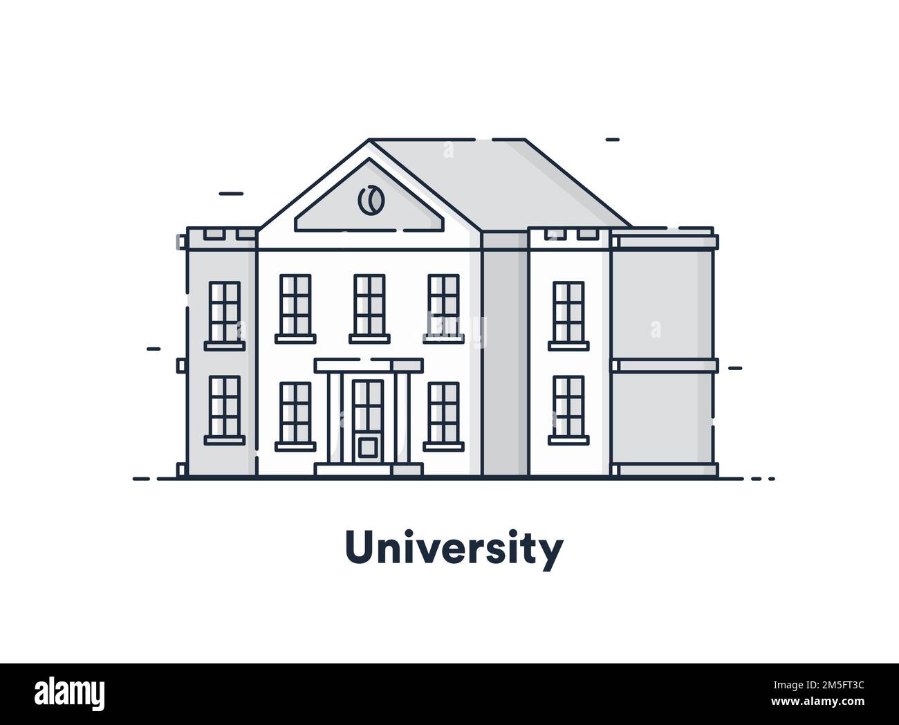 Share 71+ university sketch in.eteachers