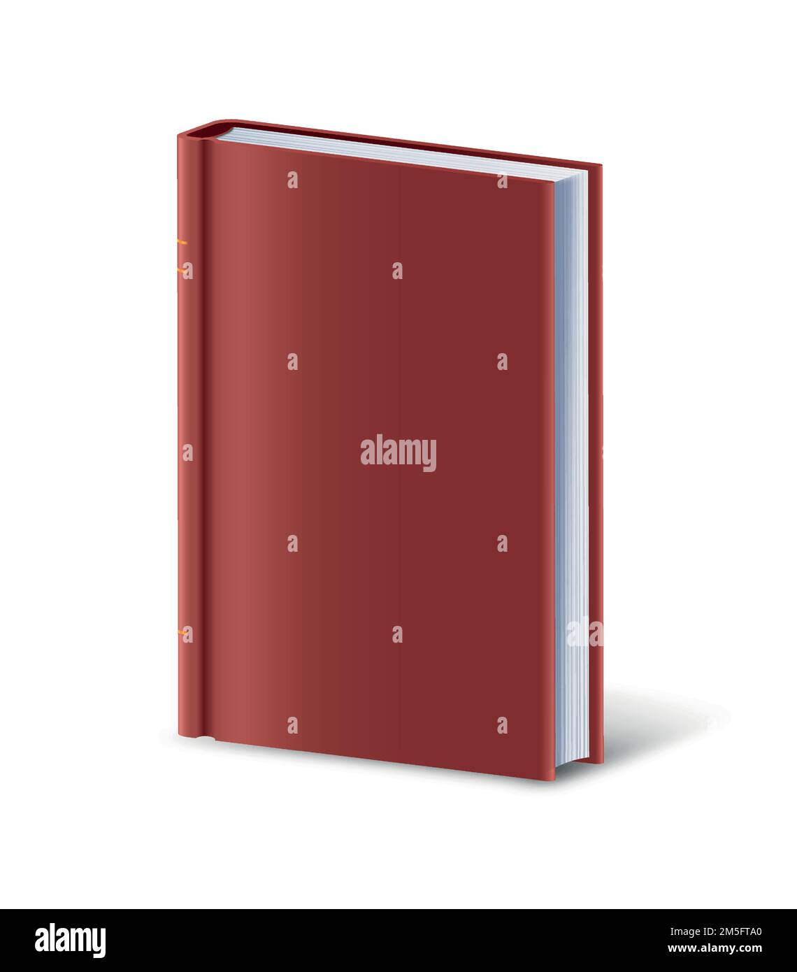 Realistic red book Stock Vector Image & Art Alamy
