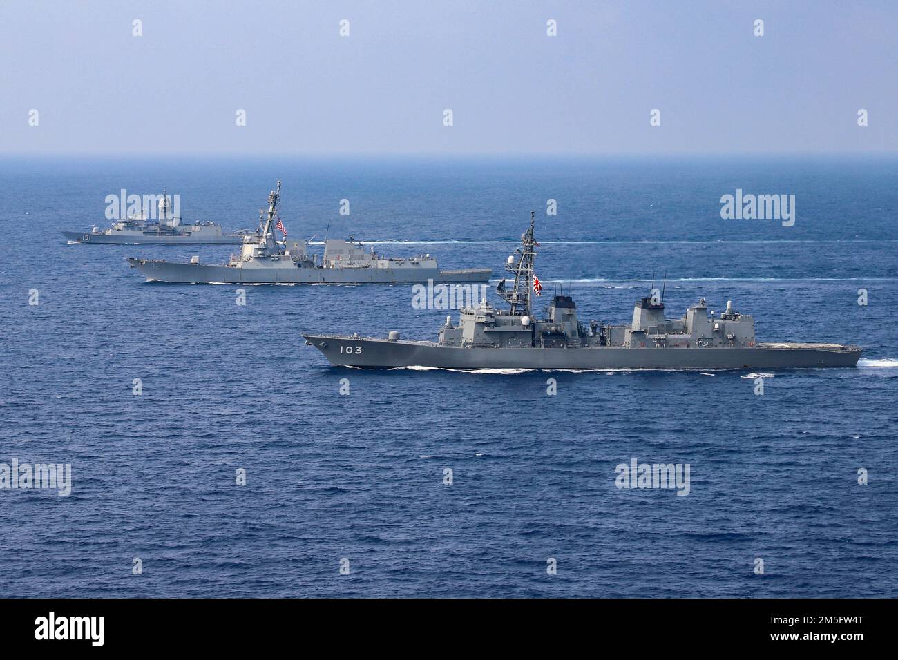 220315-N-TT059-1014 SOUTH CHINA SEA (Mar. 15, 2022) The guided-missile ...