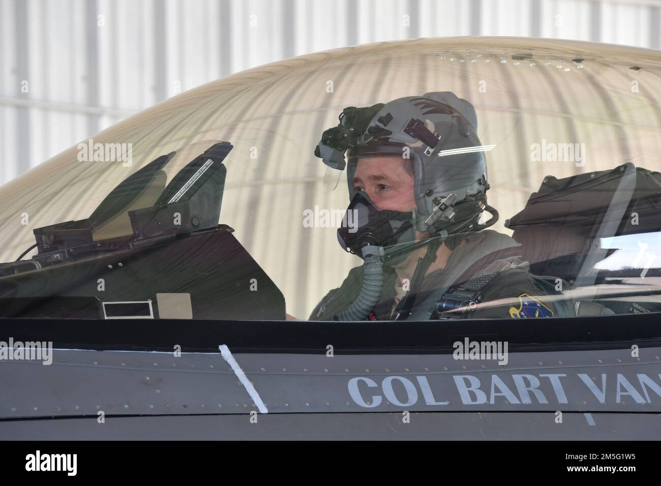 U.S. Air Force Lt. Col. William Dean, F16 Fighting Falcon aircraft