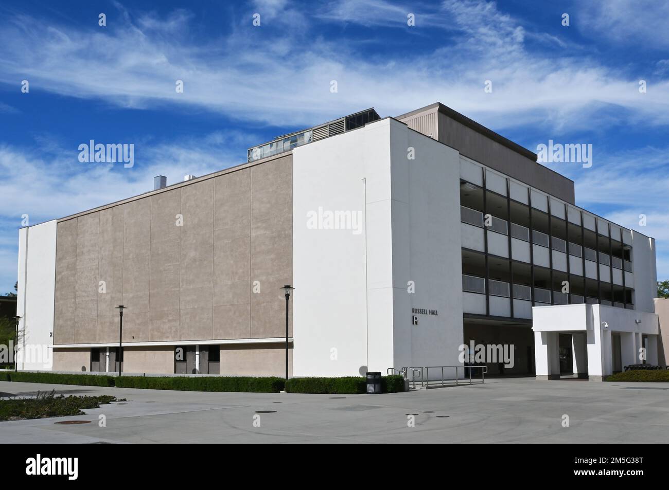 SANTA ANA, CALIFORNIA 11 NOV 2022 Russell Hall on the Campus of
