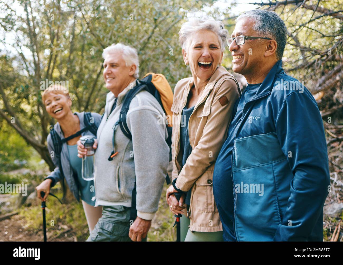 Happy Elderly People