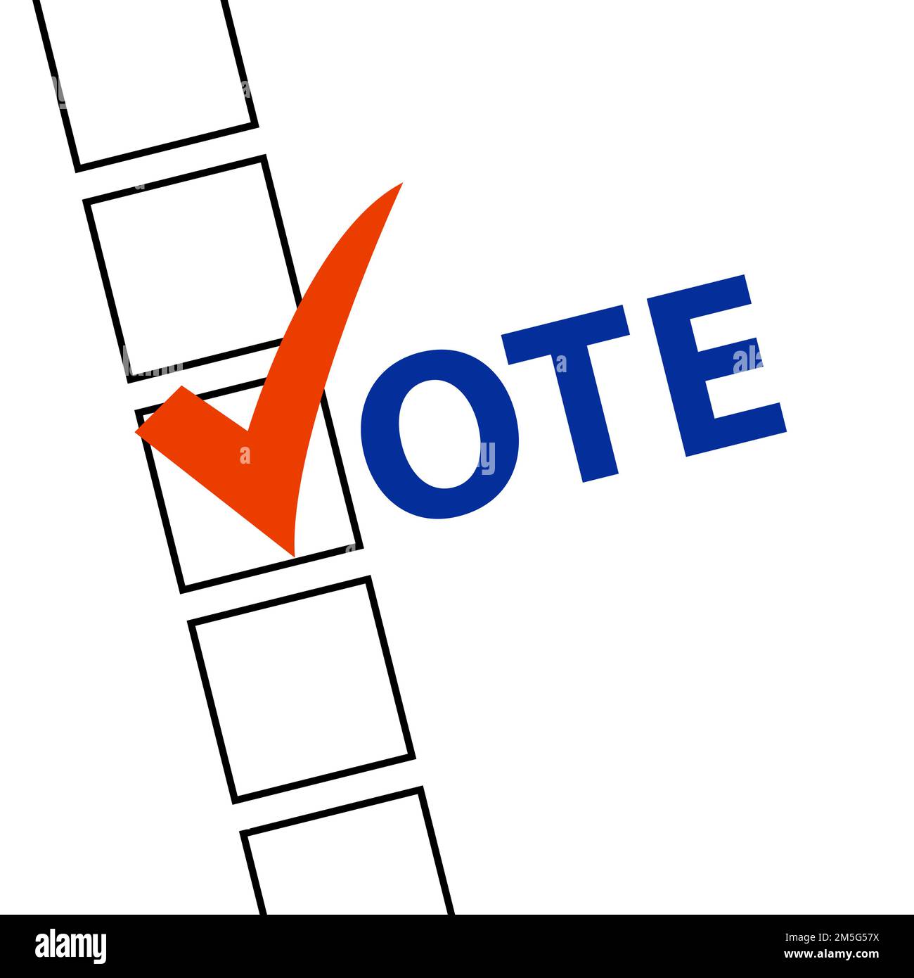 Voting Symbols vector design presidential election 2012 Stock Vector