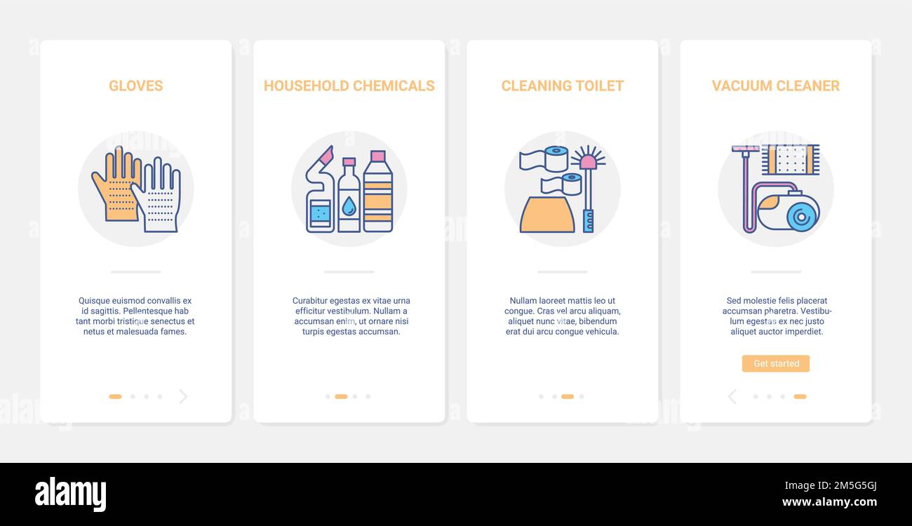 Household equipment for cleaning home bathroom restroom toilet vector