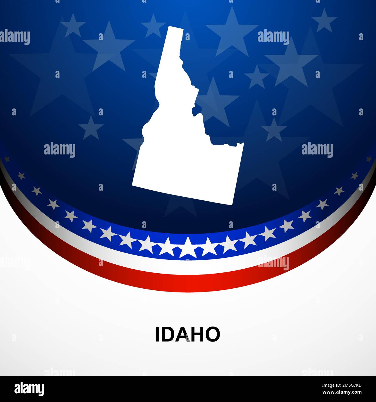 Idaho map vector background Stock Vector Image & Art - Alamy