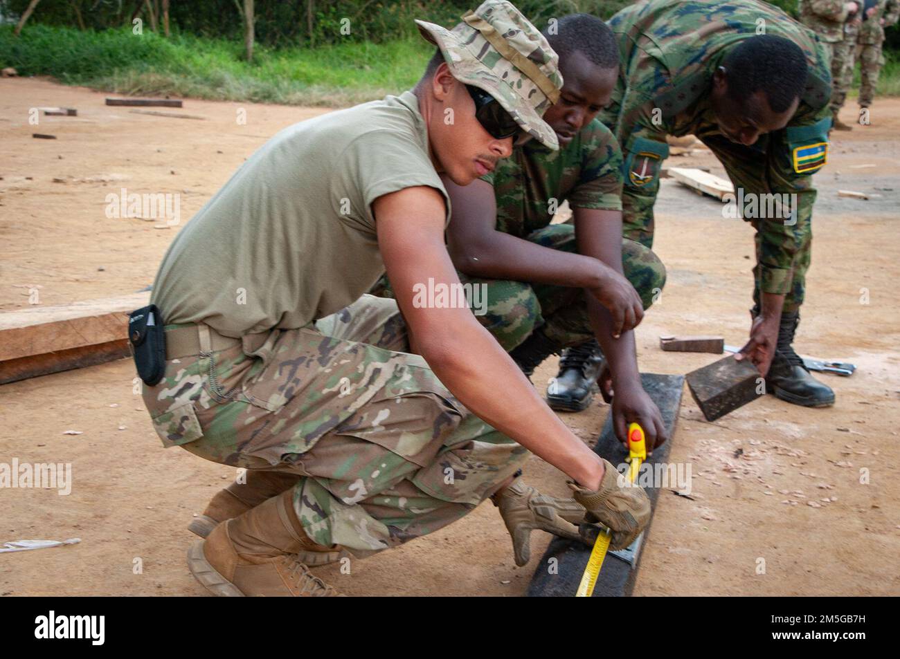 Spc. Jayden Askew, a 623rd Engineer Company carpentry and masonry ...