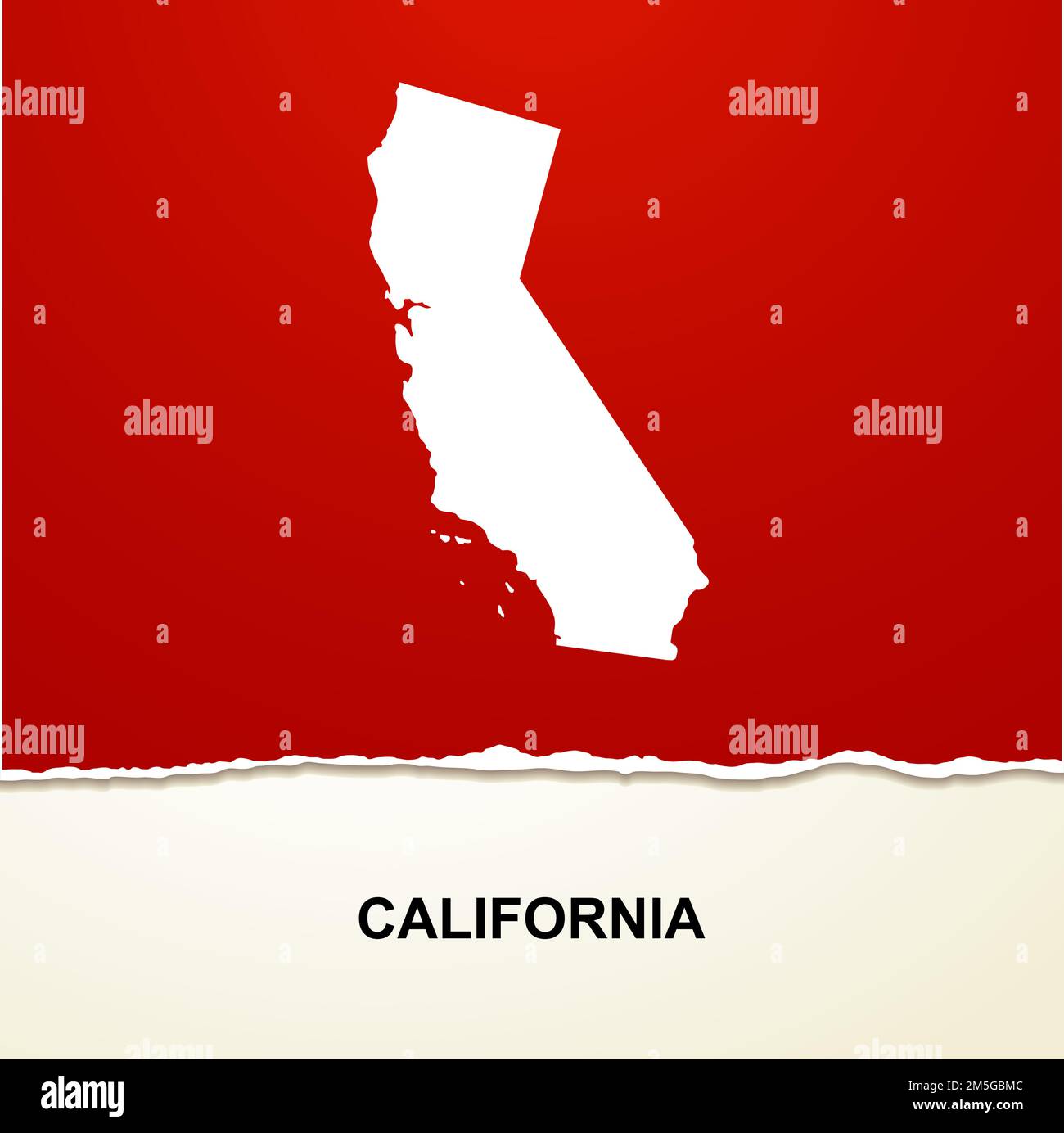 California map vector background Stock Vector Image & Art Alamy
