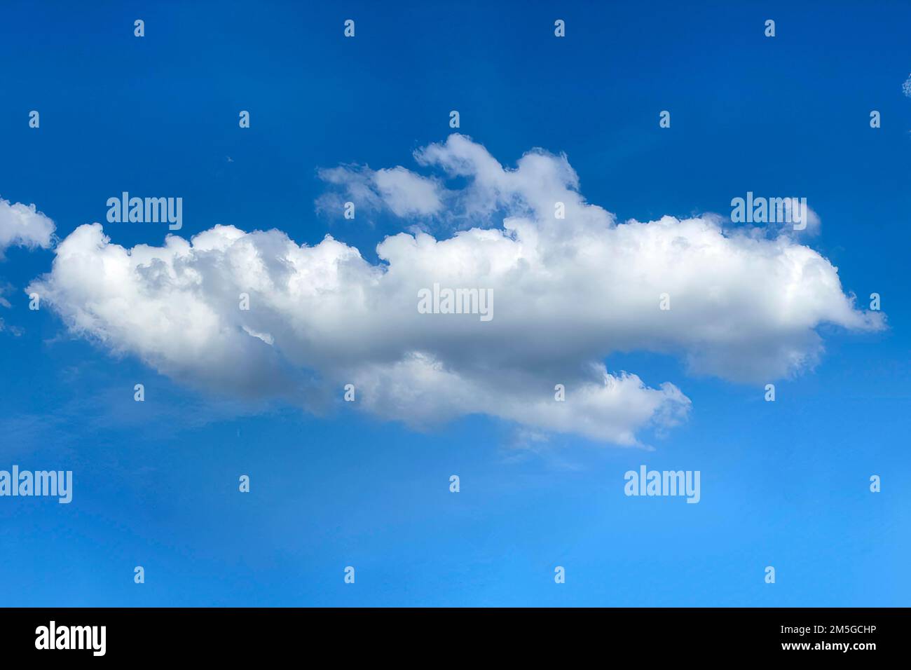 Medium-high stratus clouds, altostratus clouds, altostratus clouds, Germany Stock Photo
