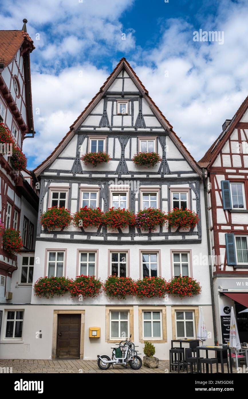 Germany baden wuerttemberg bad urach city hires stock photography and