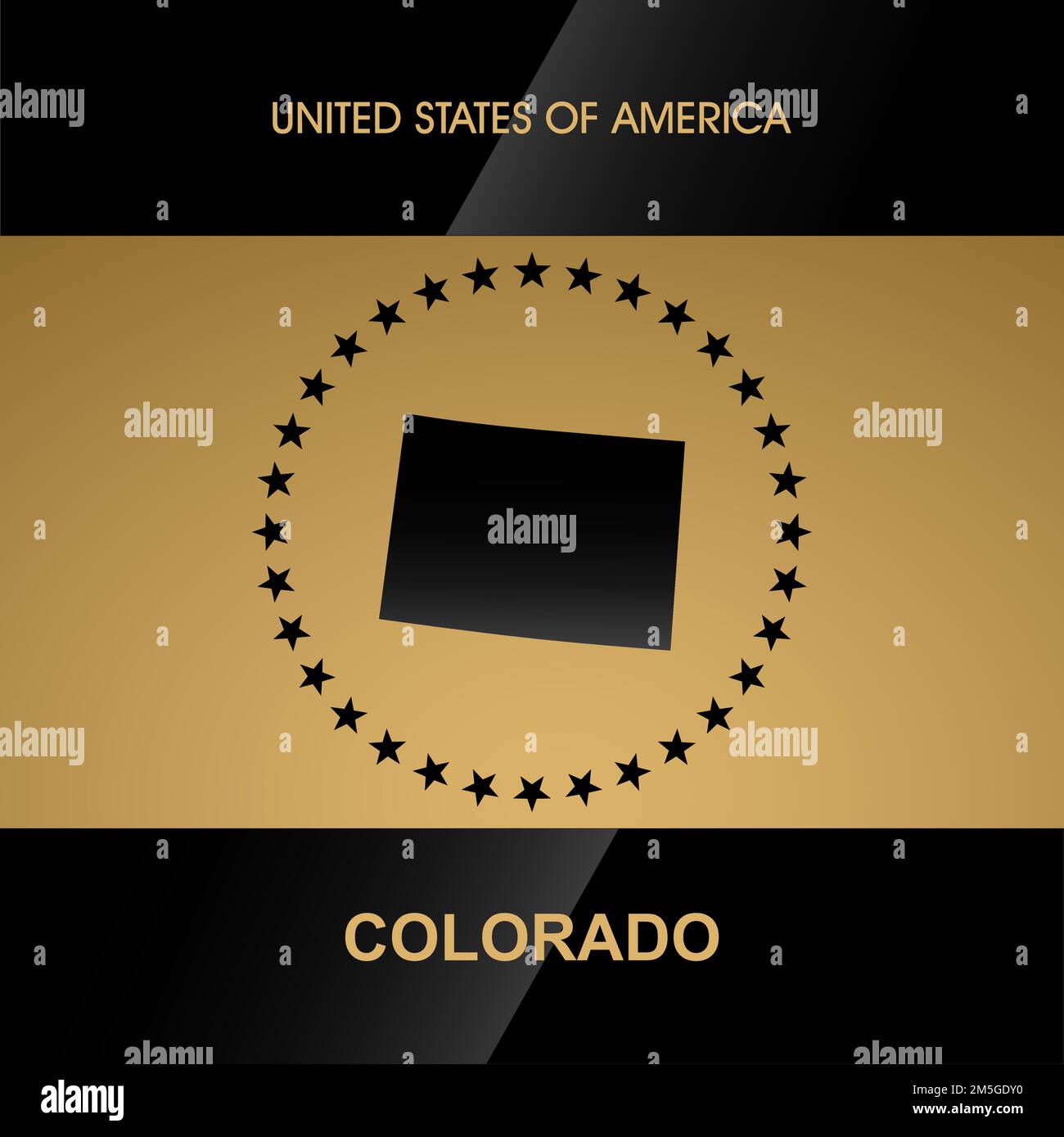 Colorado map vector background Stock Vector Image & Art Alamy