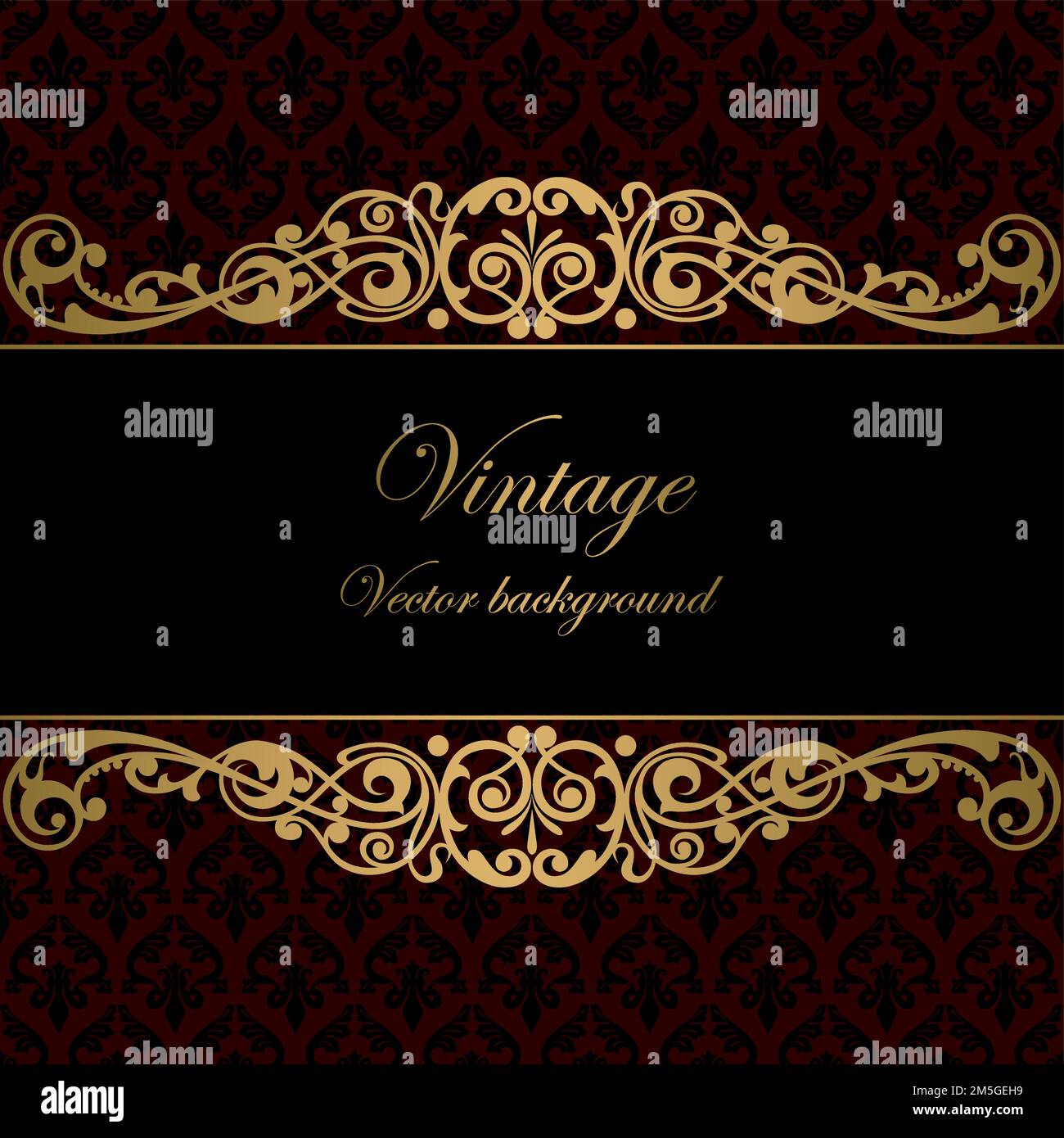 Vintage wine label vector background. Design element Stock Vector Image ...