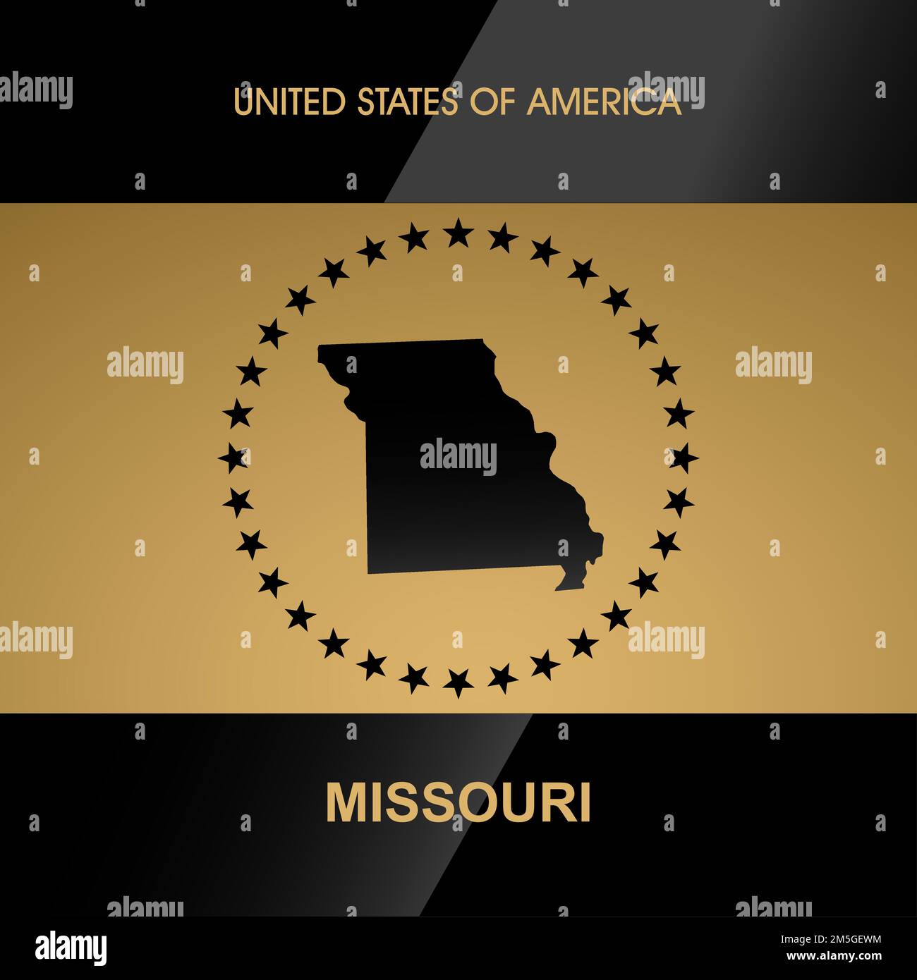 Missouri map vector background Stock Vector Image & Art Alamy