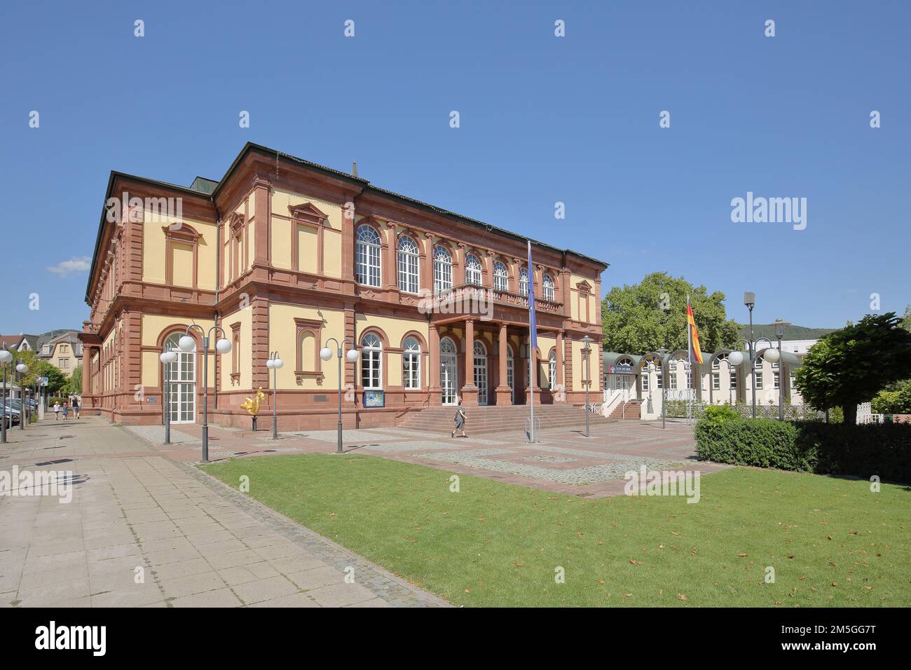 Saalbau built in 1872 in Neustadt an der Weinstrasse, Rhineland-Palatinate, Germany Stock Photo