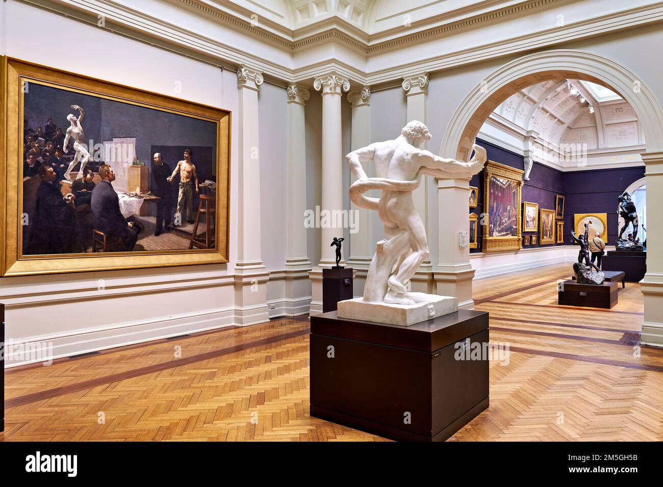 Sydney. New South Wales. Australia. The Art Gallery of NSW. The John Schaeffer Galleries Stock Photo