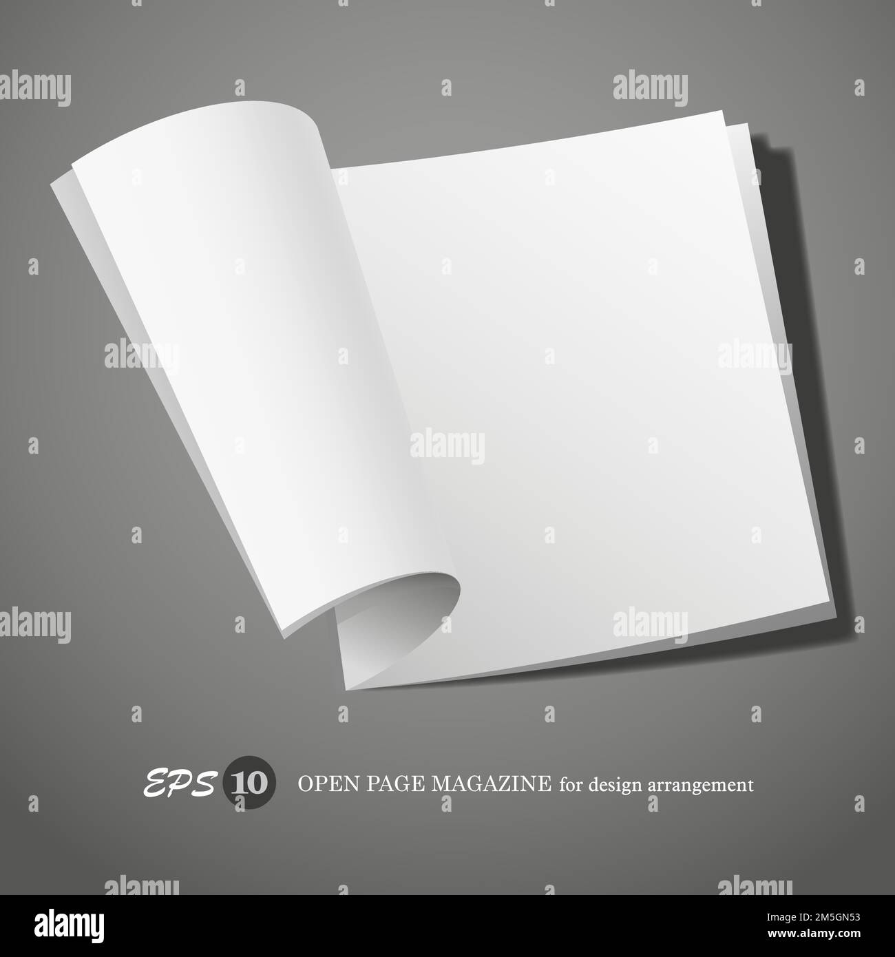 Open Page Layout Open space layout Stock Vector Images - Alamy