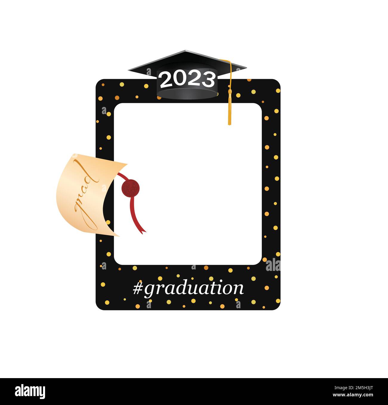 College degree frame Cut Out Stock Images & Pictures Alamy