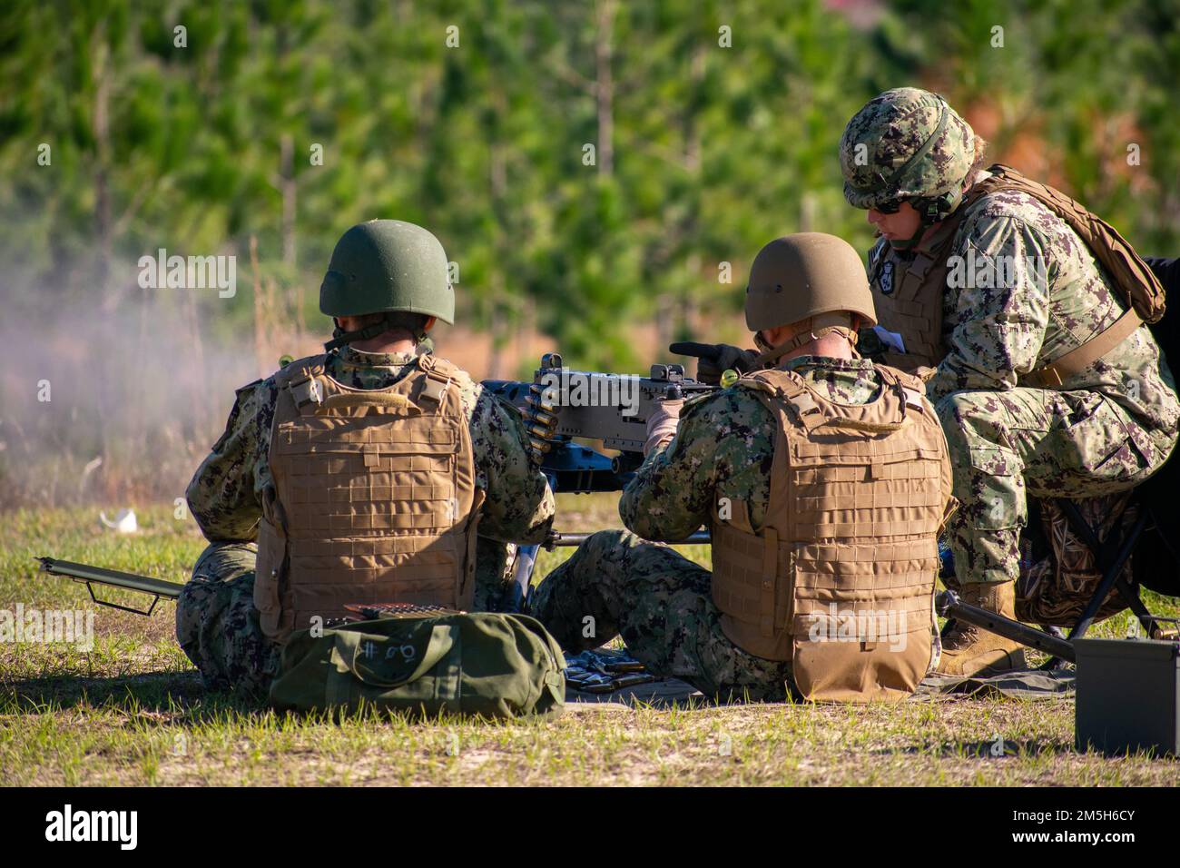 Seabees assigned to Construction Battalion Mobile Unit 202 attended ...
