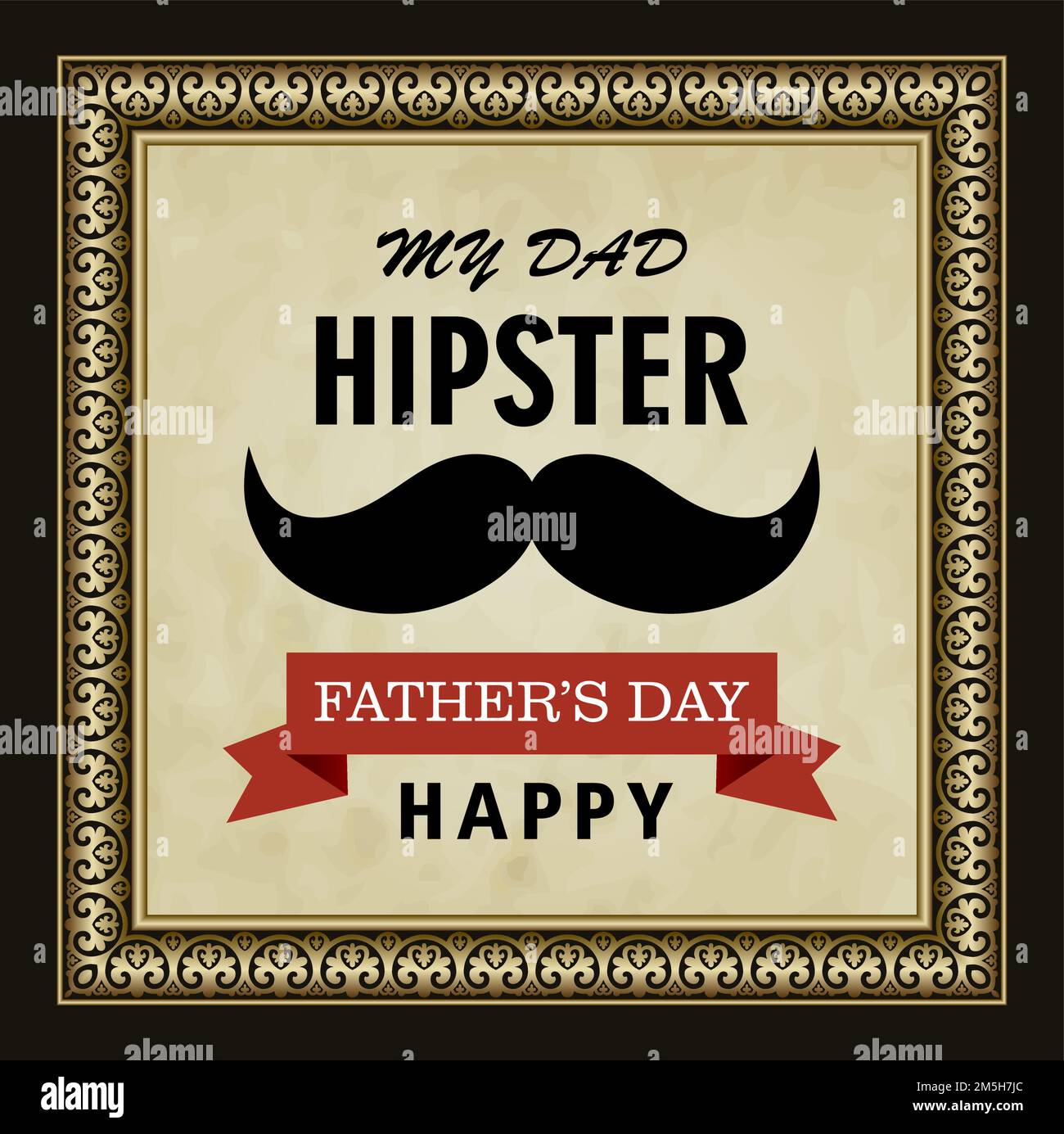 Happy Father day vector Stock Vector Image & Art - Alamy