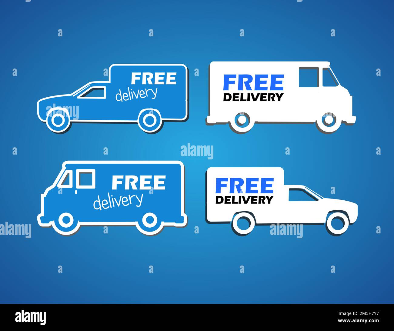 Illustration Of Icons Free Delivery Vector Stock Vector Image Art Illustration Of Icons Free Delivery Vector Stock Vector Image Art
