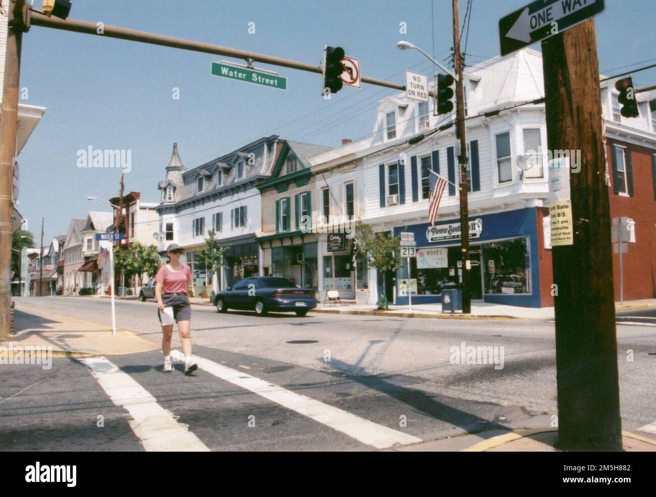 Chesapeake Country Scenic Byway Intersection of Commerce and Water