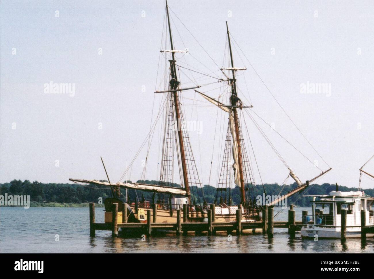 Chesapeake Country Scenic Byway The Schooner Sultana moored on the