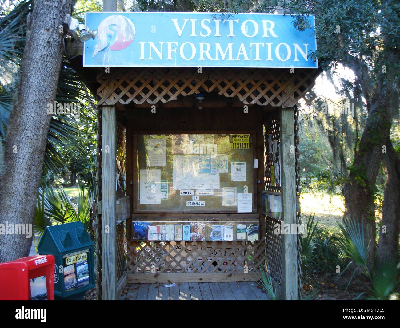 . Visitors to the Edisto Island Scenic Byway can stop at the wellmarked outdoor information