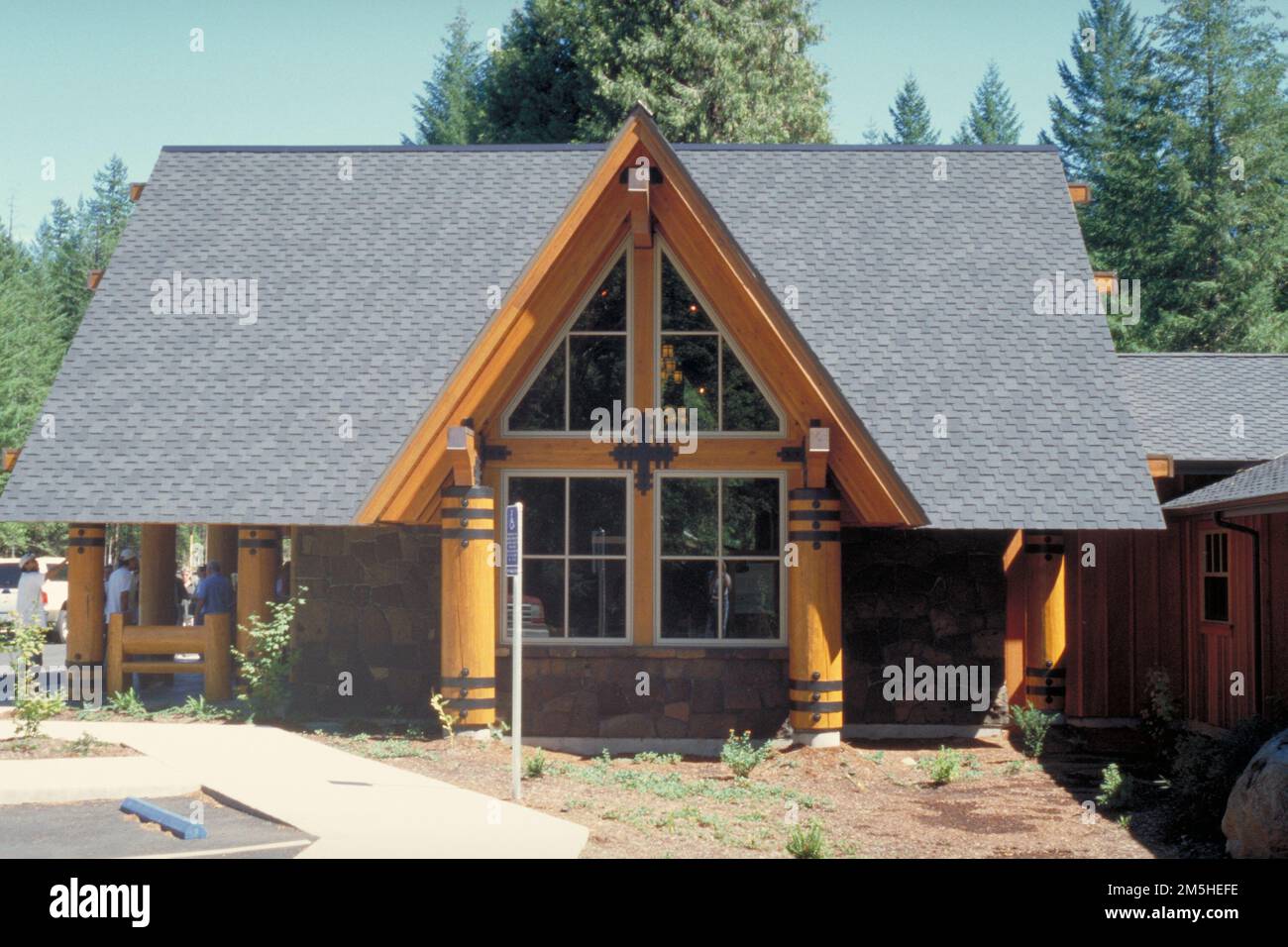 McKenzie Pass-Santiam Pass Scenic Byway - Side View of the McKenzie ...