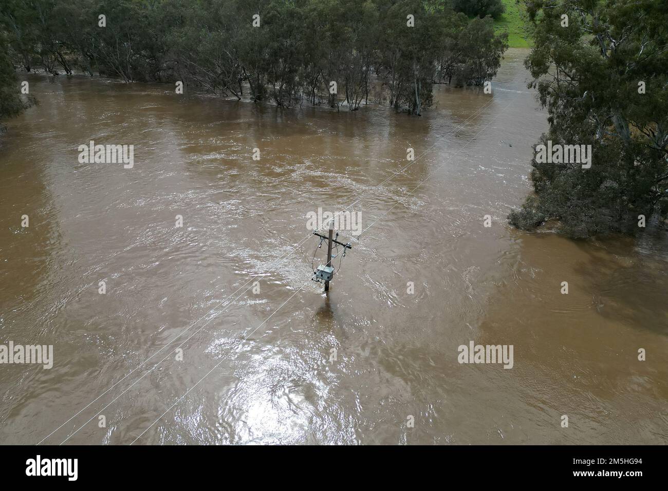 Extreme flooding Axedale, Victoria, 2022 Stock Photo Alamy